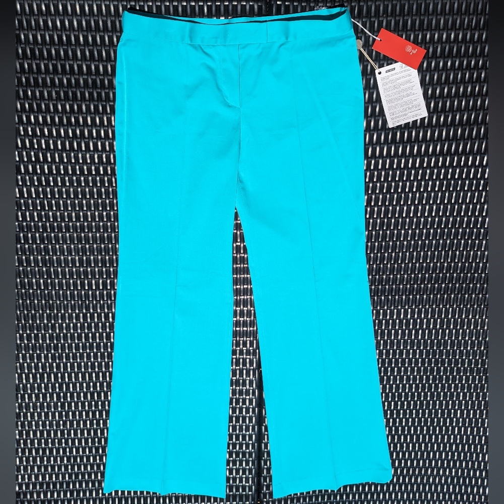 NWT Size 48 Large Teal Italian Boule De Neige Pants